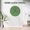 10-Inch Lightweight Paper Wall Clock – Versatile Decor for Offices, Stores & Public Areas