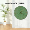 10-Inch Lightweight Paper Clock – Easy-to-Install Decor for Commercial Spaces