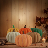 High-Quality Paper Pulp Pumpkin Decorations For Thanksgiving Day - Perfect for Home, Office, And Party Decor