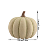 High-Quality Paper Pulp Pumpkin Decorations For Thanksgiving Day - Perfect for Home, Office, And Party Decor