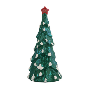 High-Quality Biodegradable Mini Paper Pulp Christmas Tree Ornament 